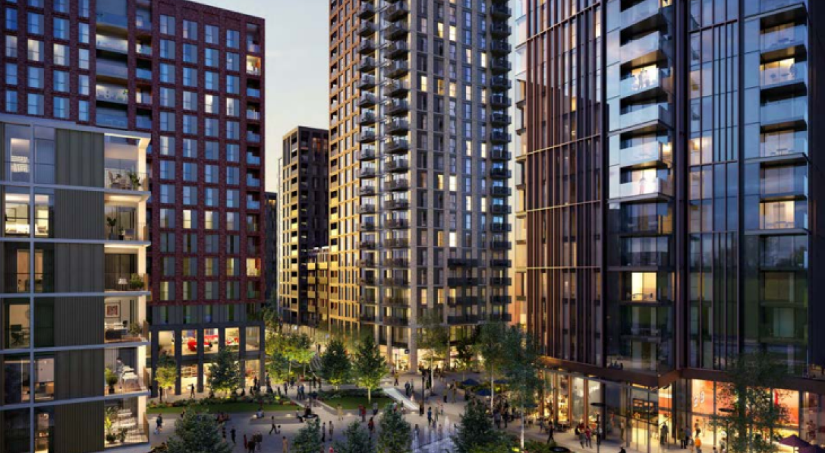 伦敦·Bermondsey Place 外立面